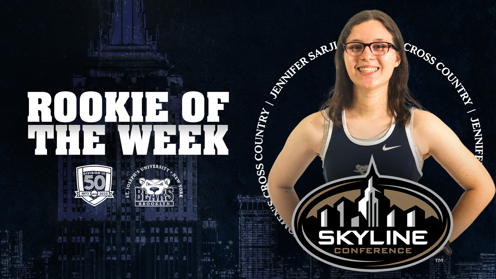 Sarji Picks Up Skyline Women’s Cross Country Rookie of the Week Honors